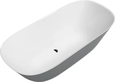 Produktbild von Villeroy & Boch Q175ANH7F2BCVRW Badewanne Theano 1750x800x506mm Duo