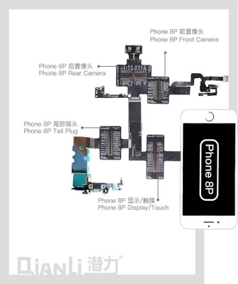 Image de Outil de diagnostic de la carte mère pour iPhone 8 Plus QianLi ToolPlus iBridge