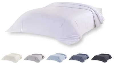 Immagine prodotto di Solidchoice - Set di lenzuola in microfibra, extra morbido, 240 x 220 cm