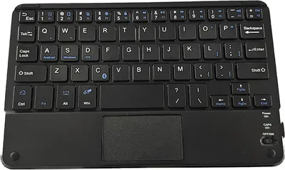 Obrázok produktu pre INF Bezdrôtová dotyková klávesnica pre tablety čierna M