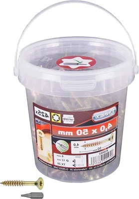 Obrázok produktu pre Skrutky TX 4,0 x 50, 425 ks, kovové