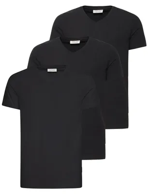 Produktbild von Casual Friday CFLINCOLN Herren T-Shirt Kurzarm Shirt Baumwollmischung Slim Fit
