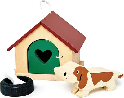 Image de TENDERLEAFTOYS - Chien de maison de poupées
