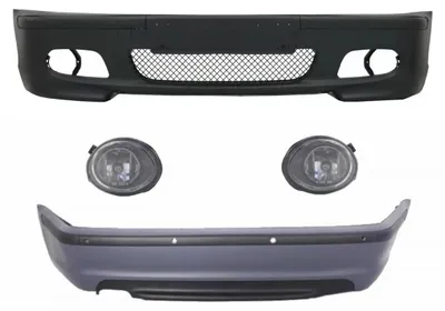 Produktbild von Bodykit für BMW 3er E46 Limousine 98-04 Stoßstange PDC Nebelscheinwerfer M-Technik Design.