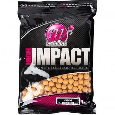 Zdjęcie produktu dla Mainline Boilies High Impact 15 mm 1 kg Choc-O