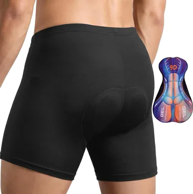 Obrázok produktu pre Cyklistické nohavice pánske, pre MTB, 5D sedák, priedušné, elastické