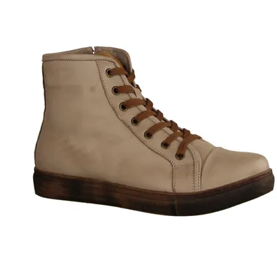 Image de Andrea Conti 0348810665 Damen, Boots, Leder, D. Stone/Brandy, NEU - Chaussures femme Top Trends, Beige, cuir