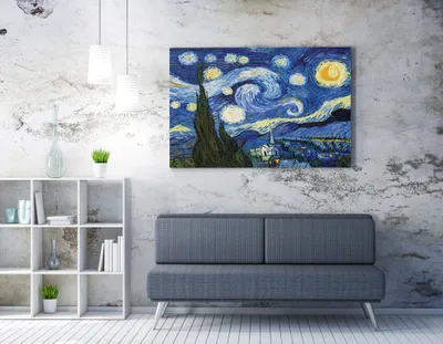 Produktbild von Wallity, WY103- VGA1538, Bunt, Leinwandbilder, 70 x 100 cm, 50% Polyester / 50% Baumwolle