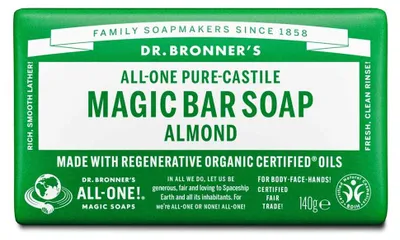 Produktbild von Mandel - Stückseife All-One Magic Bar Soap 140g