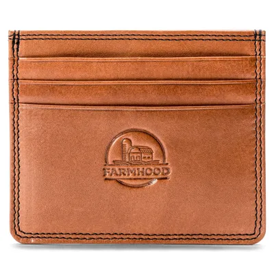 Produktbild von Farmhood Kartenhalter Memphis Credit Card Holder Cognac hellbraun