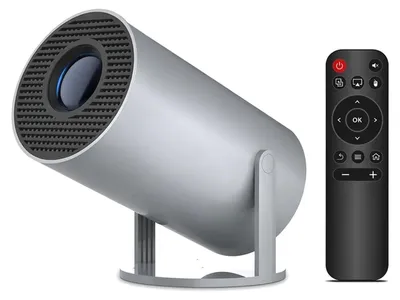 Produktbild von Magcubic HY300 Pro Mini-Beamer Android WiFi6 290 ANSI, Grau