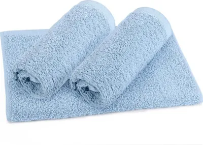 Immagine prodotto di Asciugamano in spugna - set di 3 - 30x50 cm - Blu