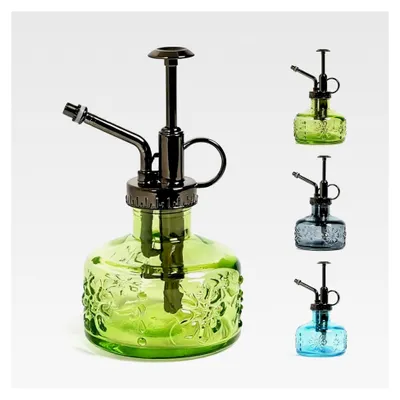Produktbild von Kleine Gießkanne aus Glas – Elegante Gießkanne für Zimmerpflanzen, dekorative Glasgießkanne mit langem Ausguss, Mini-Gießkanne für präzises Gießen von Blumen