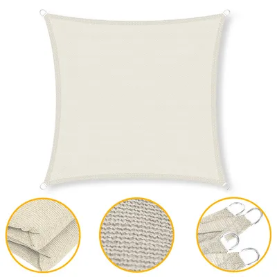Obrázok produktu pre Jiubiaz Markíza Slnečná clona HDPE Windbreak UV ochrana Grey 5x5m