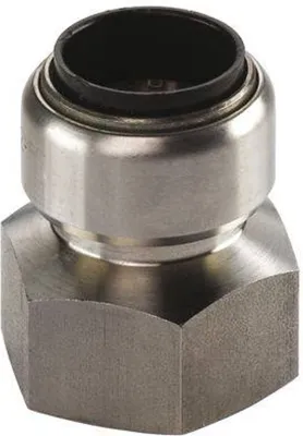 Produktbild von Edelstahl Steckfitting Tectite Übergangsverschraubung Innengewinde 35 mm - 1 1/4' DVGW