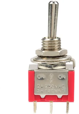 Zdjęcie produktu dla 10 sztuk przełączników włącz-wyłącz, DPDT, 6 pinów, 6 mm, 2 A/250 V AC, 5 A/125 V AC