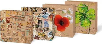 Produktbild von Geschenktüte M kraft 190x250x90