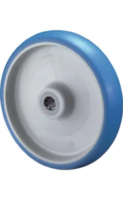 Image de Roue de secours D.150mm Tgf.200kgPolyuréthaneD.15mm moyeu 44mm BS ROLLES