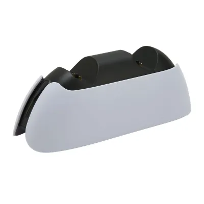 Zdjęcie produktu dla ładowarka do kontrolera PS5 Podwójny stojak do ładowania kontrolera ze wskaźnikiem LED do stacji dokującej PS5