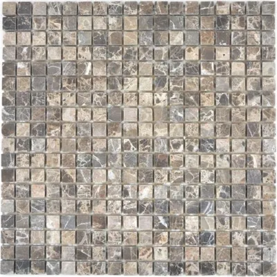 Produktbild von Mosaik Fliese Marmor Naturstein beige Castanao MOS38-1313_f