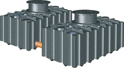 Produktbild von Regenwasser-Flachtank 4.000 Liter GFT 2.0-2 inkl. Zulaufberuhiger