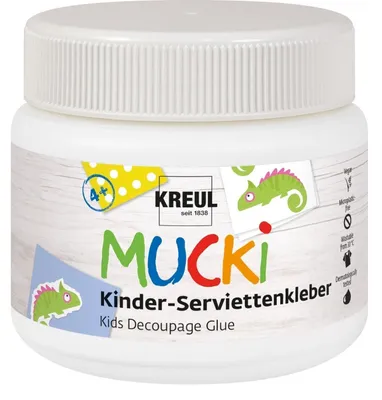 Produktbild von KREUL Kinder-Serviettenkleber "MUCKI" 150 ml