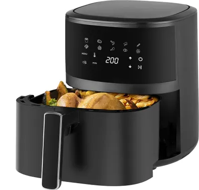 Produktbild von Extralink Heißluftfritteuse 4,2 L 1400 W Air Fryer Touchdisplay