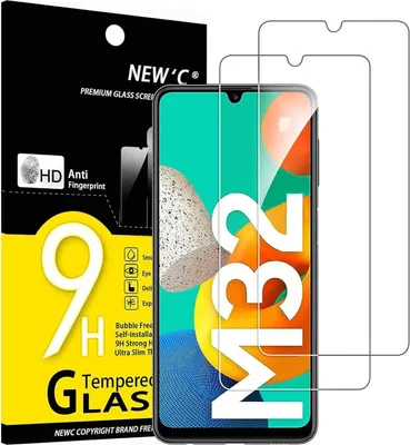 Produktbild von Panzer Schutz Glas Samsung Galaxy M32 5G 9H Härte 2er Pack