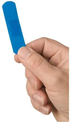 Produktbild von Hekaplast Pflaster, detektierbar, 19 x 72 (100 Stück)