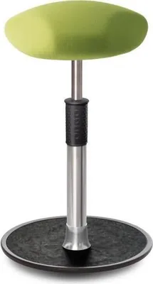 Produktbild von Sitz- Stehhocker Free Tall Triangel Gestrick Hellgrün chrom /schwarz.