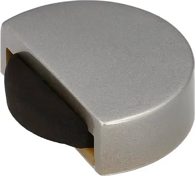 Image de Butoir de porte silencieux et autocollant en chrome mat