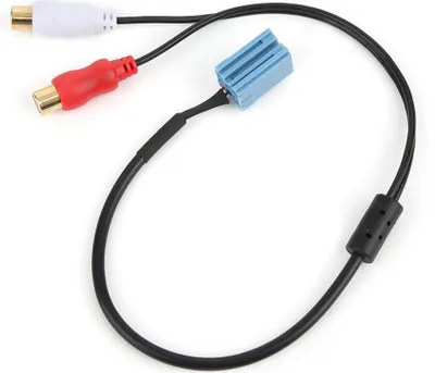 Zdjęcie produktu dla 8-pinowy adapter kabla Mini ISO RCA do zmieniarki płyt BlaPunkt Car Stereo Line
