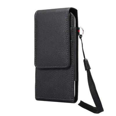 Produktbild von DFV mobile - Gürteltasche Holster Kartenhalter Etui mit Gürtelclips Swivel 360 Kunstleder für Lenovo S890 - Schwarz