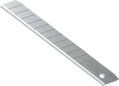 Produktbild von OLFA AB 50S 9mm 50 Edelstahl Klingen, Kunststoffbox in Blister