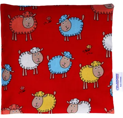 Obrázok produktu pre Vankúš s čerešňovou kôstkou 17x17cm s detským motívom, 1 ks