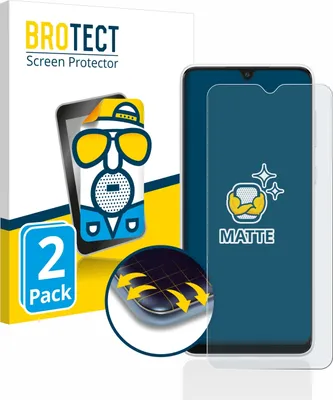 Produktbild von 2x BROTECT Schutzfolie für Samsung Galaxy A03 Displayschutz Displayschutzfolie Folie Matt Entspiegelungsfolie