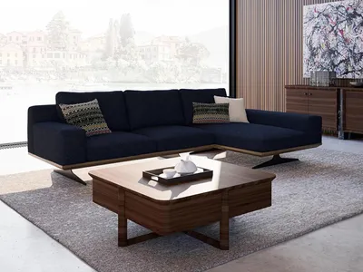 Produktbild von Luxus Modern Designer Ecksofa L-Form Garnitur Relax Polstersofa Wohnzimmer