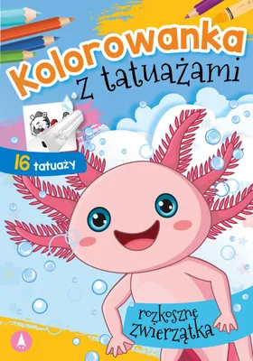 Produktbild von Entzückende Tierchen – Malbuch mit Tattoos für Kinder
