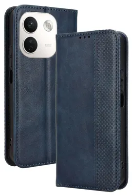 Produktbild von Coverup Vintage Style Klapphülle - Xiaomi Redmi Note 17 Pro Max Hülle - Blau