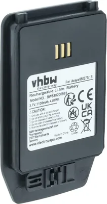 Produktbild von vhbw Akku kompatibel mit DeTeWe DT423, DT413 Handy Smartphone Telefon (1100 mAh, 3,7 V, Li-Ion)