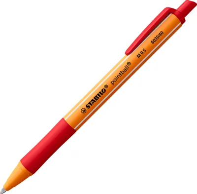Obrázek produktu pro Zatahovací biro - STABILO pointball - balení 3 ks - modré, černé, červené