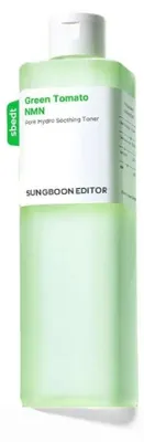 Produktbild von Sungboon Editor Green Tomato NMN Pore Hydro Beruhigendes Gesichtswasser 350 ml