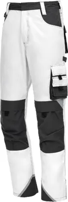 A pair of work pants displayed against a white background.