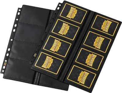 Produktbild von Dragon Shield 16-Pocket Pages Non-Glare - Center Loader (50) #10312