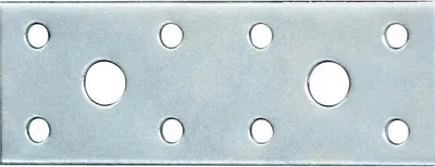 Produktbild von 1 Lochplatten Flachverbinder Lochplatte 97 x 35 x 2 mm