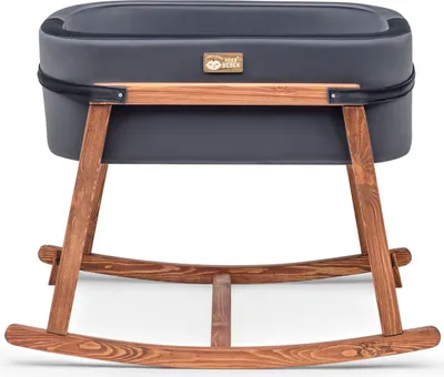 Produktbild von Skye Decor, Hier- Hier HDS, Schwarz,Eiche, Wiegen, 70x46x72 cm, Rahmen: 100% Kiefernholz