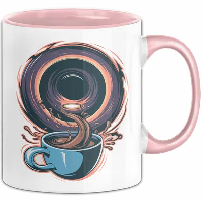 Produktbild von Weltraum Nerd Tasse Geschenkidee für Astronomie Fans (Rosa)