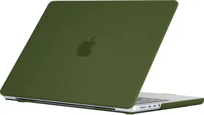 Produktbild von Mobigear Cream Matte MacBook Pro 14 Zoll (2021-2026) Hardcase Hülle MacBook Case - Avocado - Model A2442 / A2779 / A2918 / A2992 / A3401 / A3112 / A3434 / A3427 / A3426