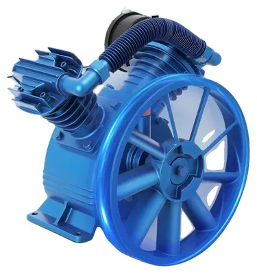 Obrázok produktu pre Vzduchové kompresorové čerpadlo, výkon 4 kW, menovitý tlak 175 PSI, prietok vzduchu 13,6–18,7 m³/h, priemer valca 90 mm, 2 valce
