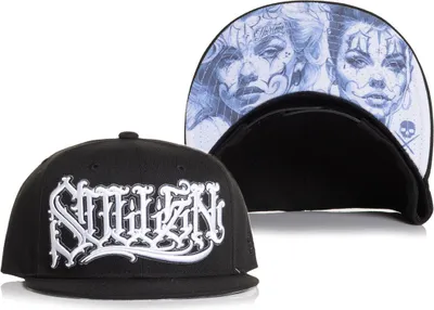 Zdjęcie produktu dla Sullen Clothing Snapback Cap Doubles Tattoo Basecap Mütze Kappe Clown Pin-Up
